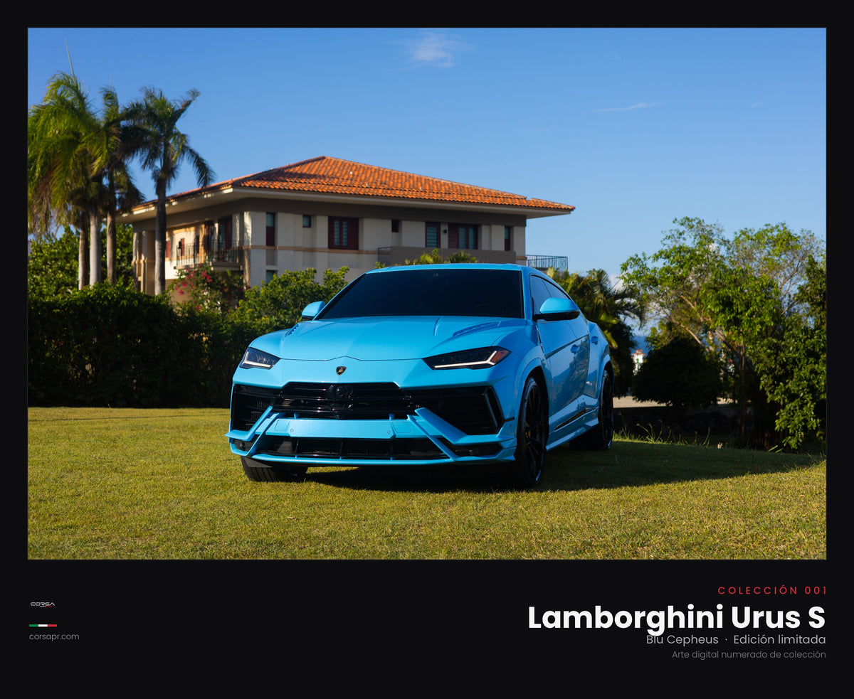 Colección 001 — Lamborghini Urus S Blu Cepheus